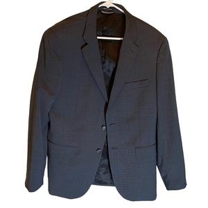 NAUTICA Men's Blue Wool Blend Blazer Sport Coat Jacket Sz 42R